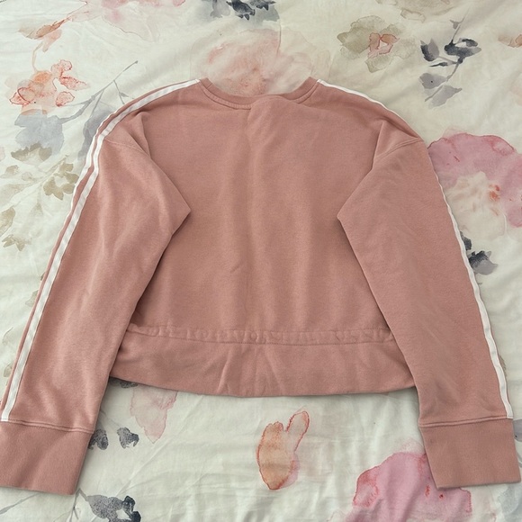 Women’s Adidas Drawstring-Waist Crewneck - Picture 3 of 3